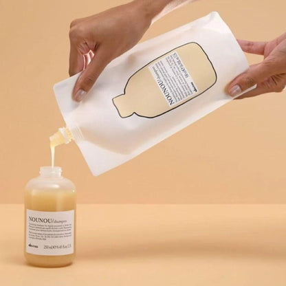 Davines NOUNOU Shampoo: Nourishing Shampoo for Highly Processed or Brittle Hair