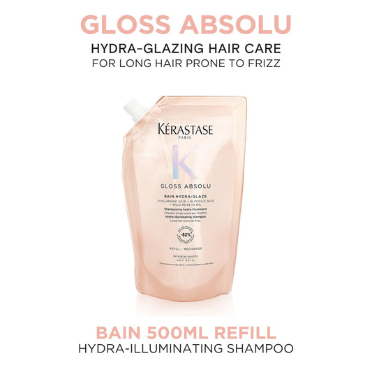 Kérastase Gloss Absolu Hydra-Illuminating Shampoo Refill Pouch 500ml